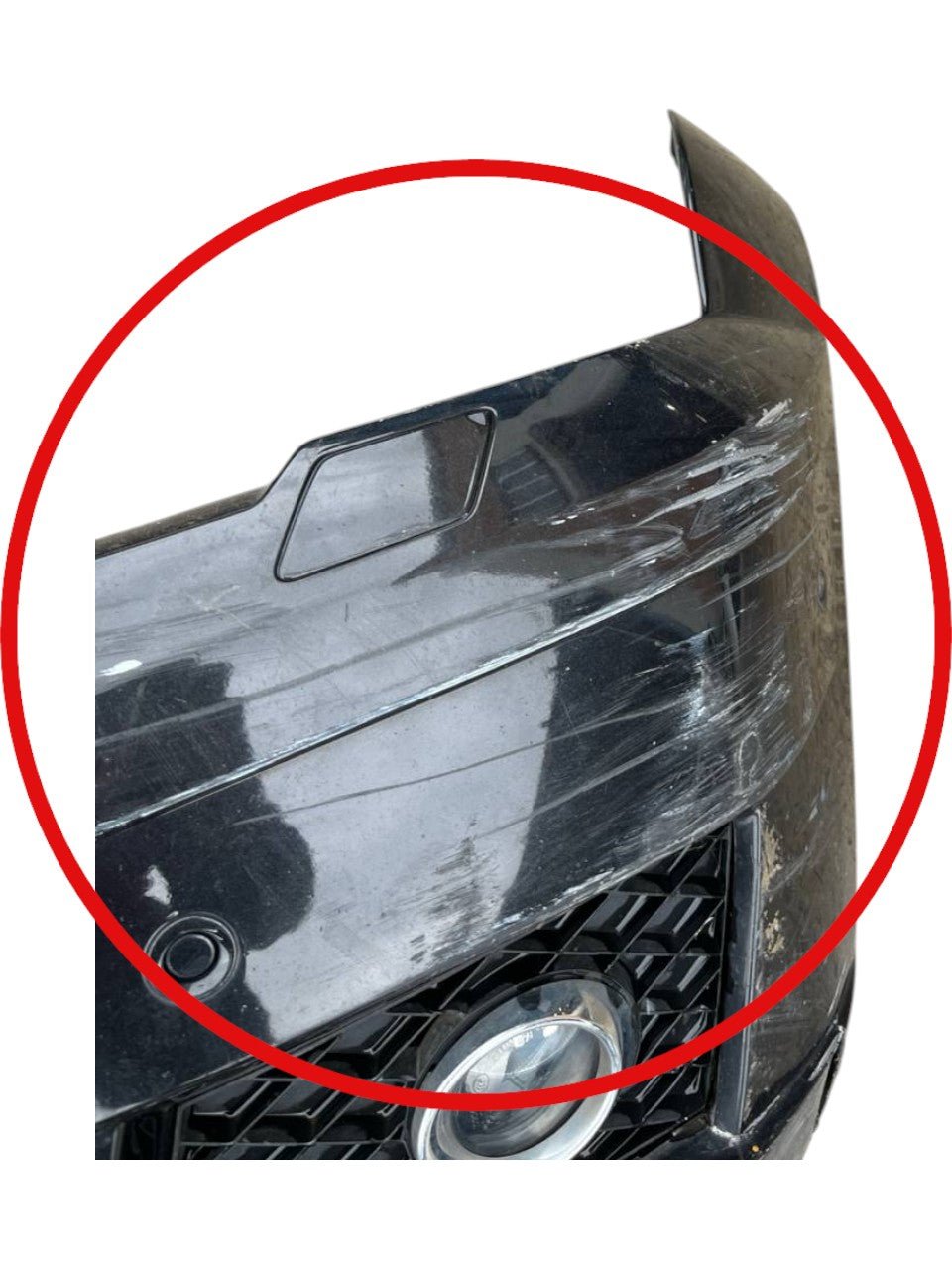 Paraurti anteriore nero con sensori parcheggio Mercedes - Benz GLK X204 cod.A2048852065 (2008 - 2015) - F&P CRASH SRLS - Ricambi Usati