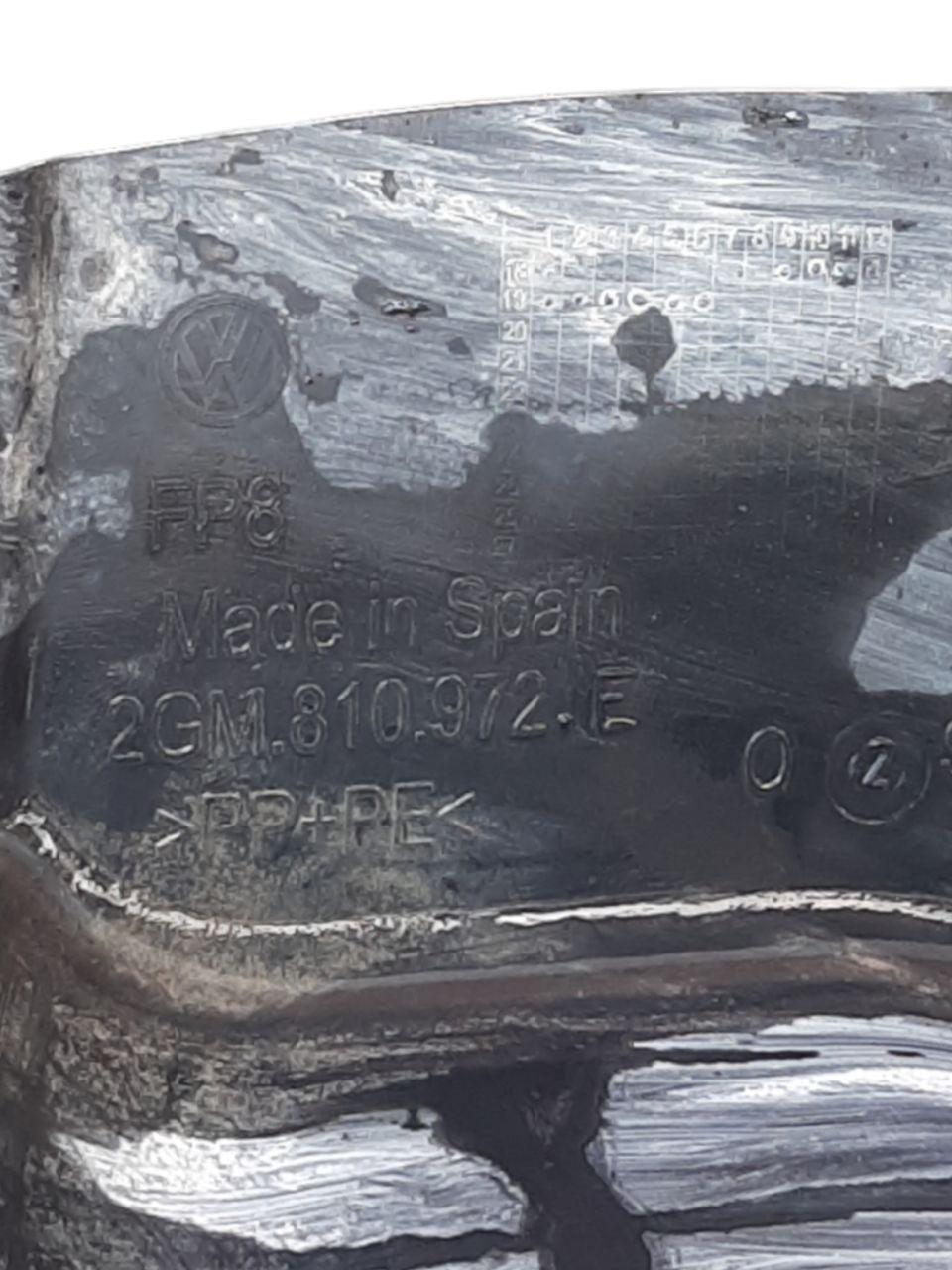 Passaruota posteriore destro Volkswagen T - cross (2019>) cod.2GM810972E - F&P CRASH SRLS - Ricambi Usati