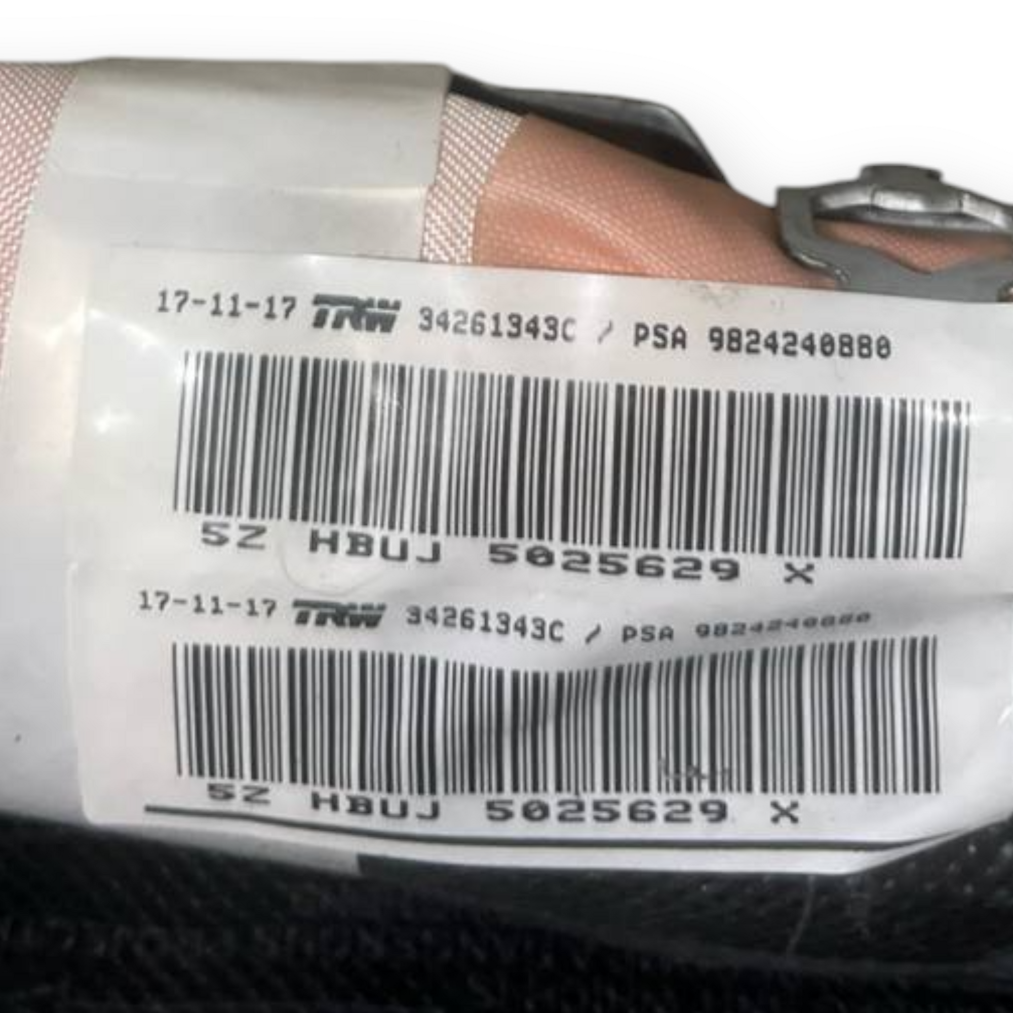 Links zijgordijnairbag (SX) Opel Grandland X (2017 -) COD: 9824240880