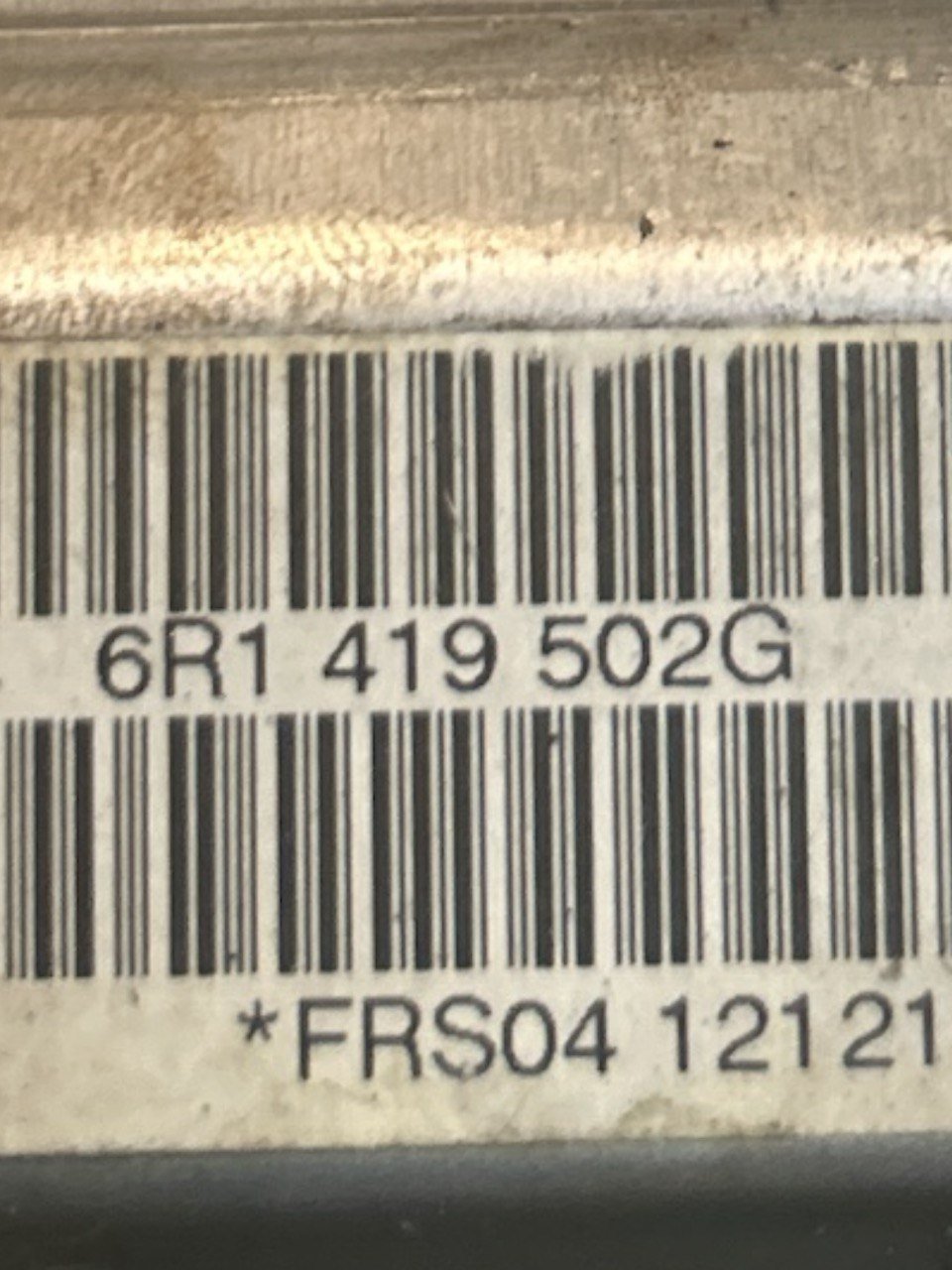 Piantone / Canna Sterzo Audi A1 (8X) (2010 > 2018) cod.6R1419502G - F&P CRASH SRLS - Ricambi Usati