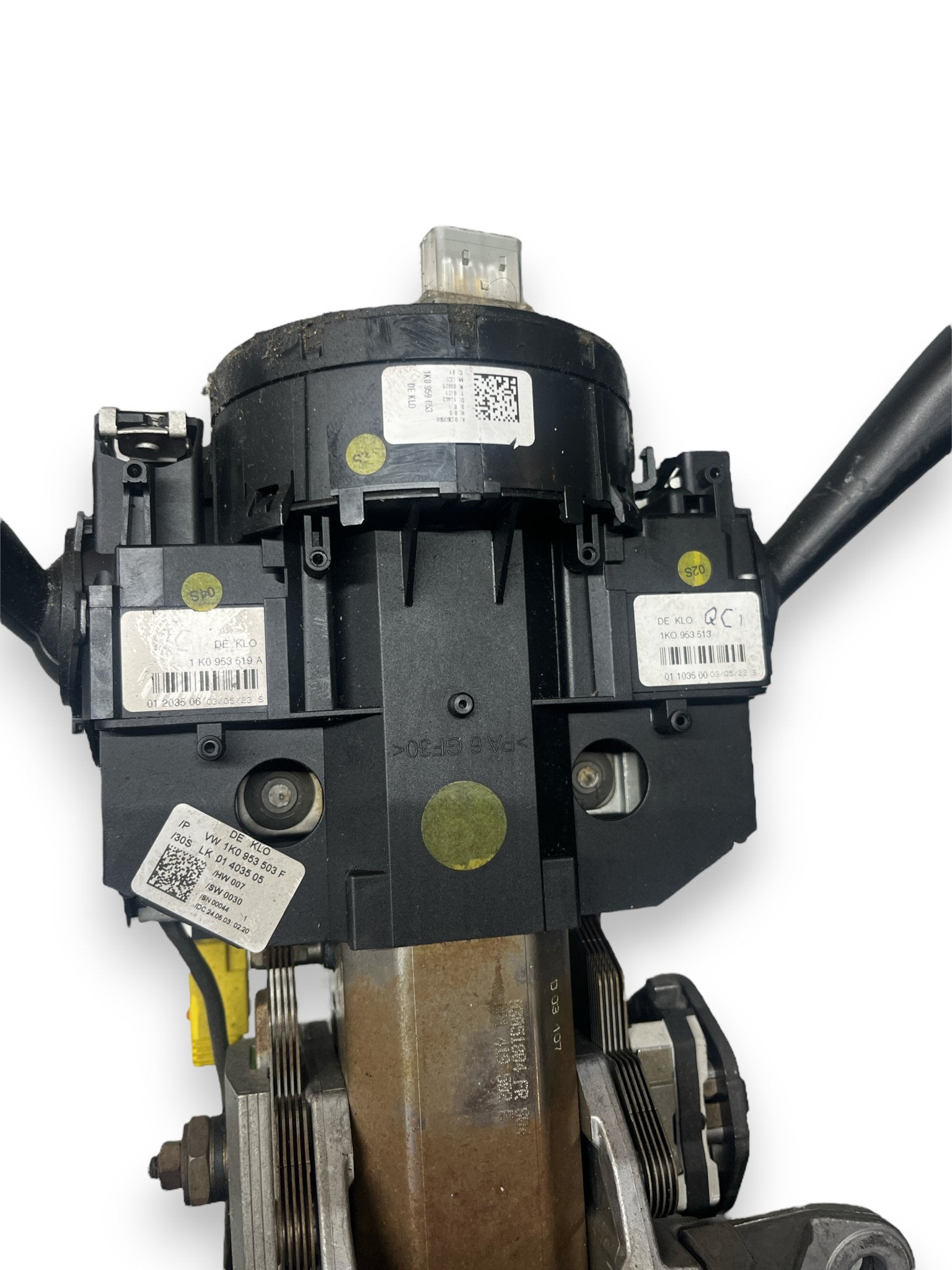 Piantone Sterzo Completo Devioluci Blocchetto Chiave Audi A3 ( 8P - 2005 ) cod : 1K0971616D - F&P CRASH SRLS - Ricambi Usati