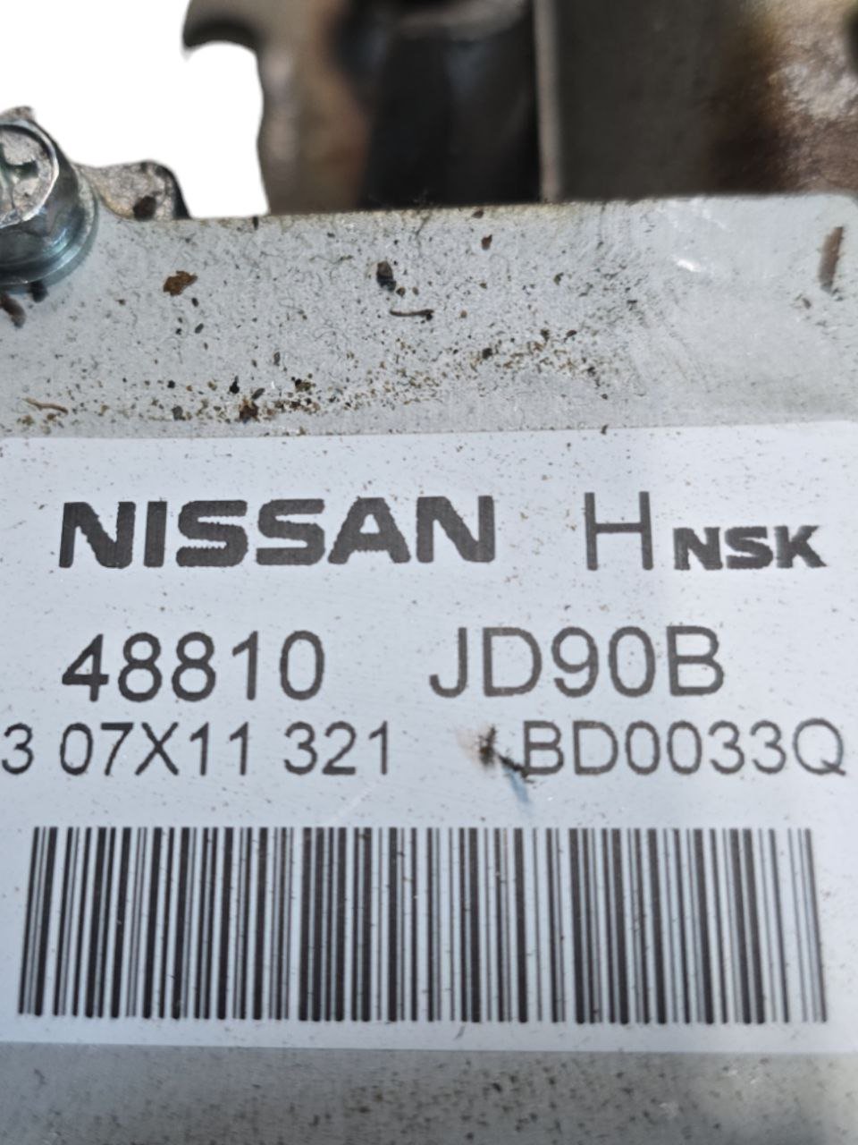 Piantone Sterzo Nissan Qashqai J10 ( 2006 - 2014 ) COD::48810JD90B - F&P CRASH SRLS - Ricambi Usati