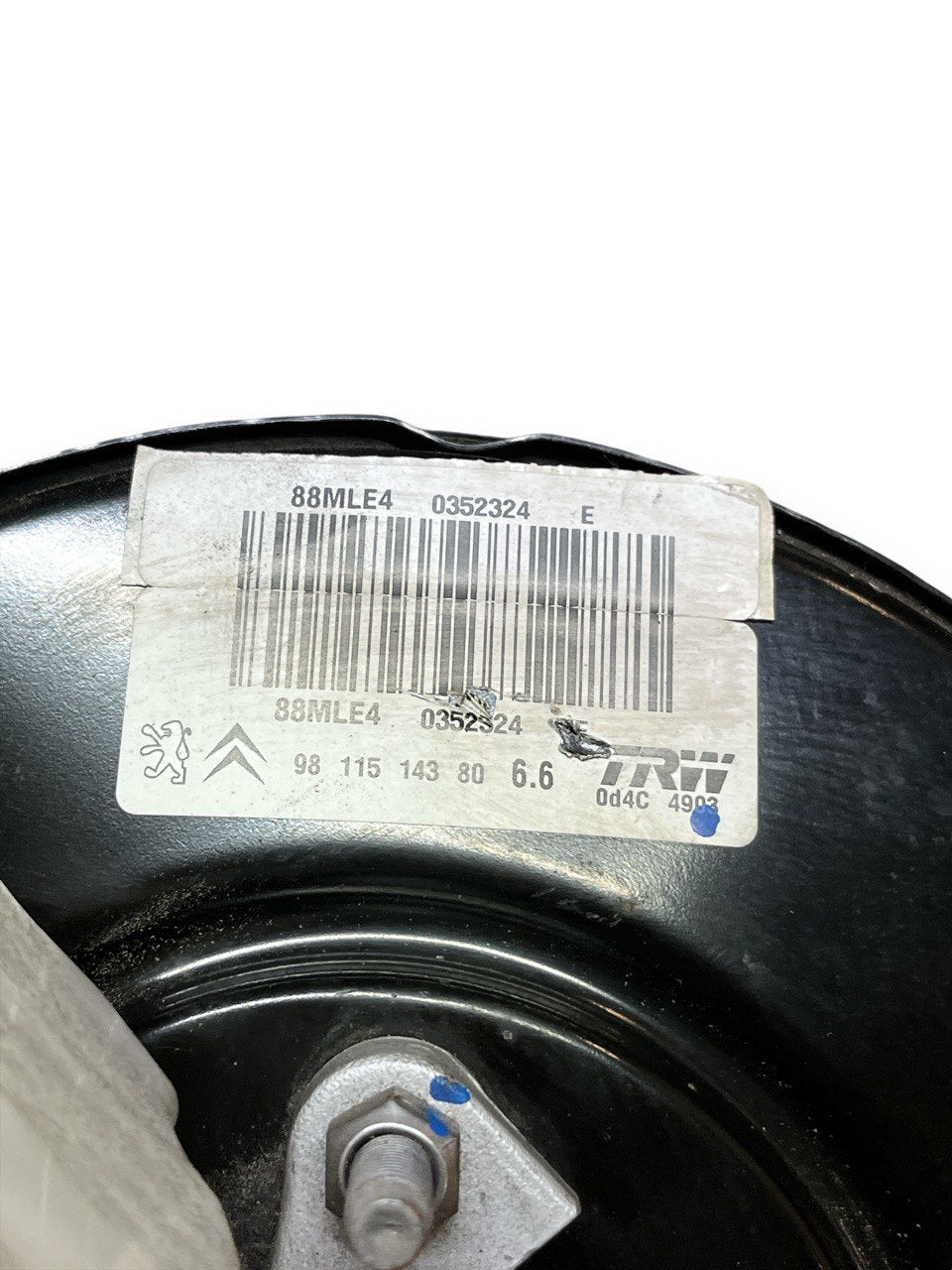 Pompa servofreno Citroen C3 1.2 benzina (2016>) cod.9811514380 - F&P CRASH SRLS - Ricambi Usati