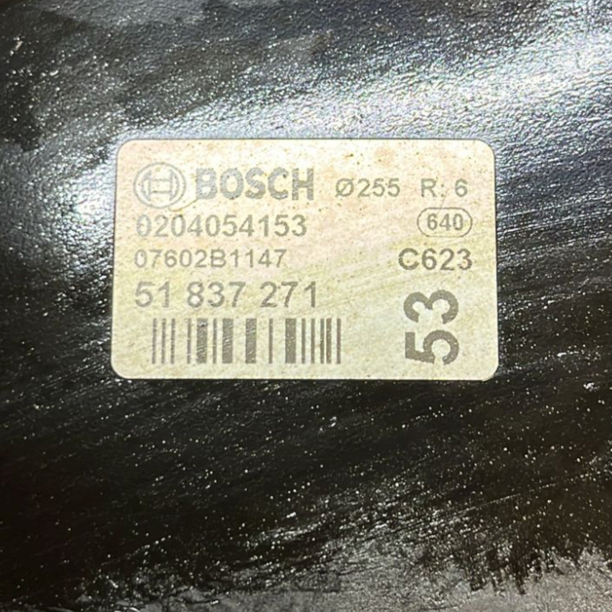 Pompa Servofreno Fiat Grande Punto cod:51837271 (2005 >2018) - F&P CRASH SRLS - Ricambi Usati