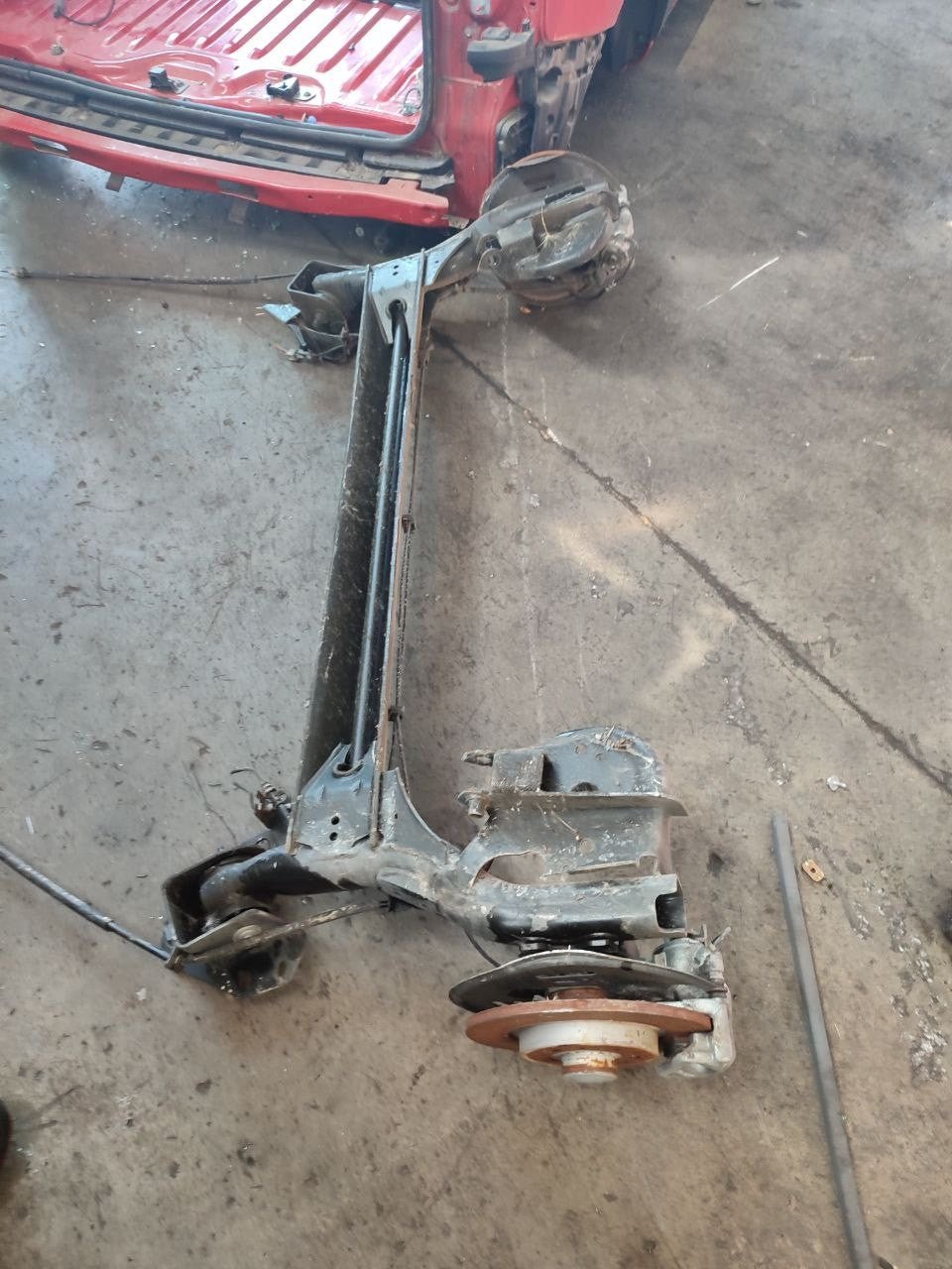 Ponte Assale posteriore RENAULT KANGOO II serie (2013) - F&amp;P CRASH SRLS - Ricambi Usati
