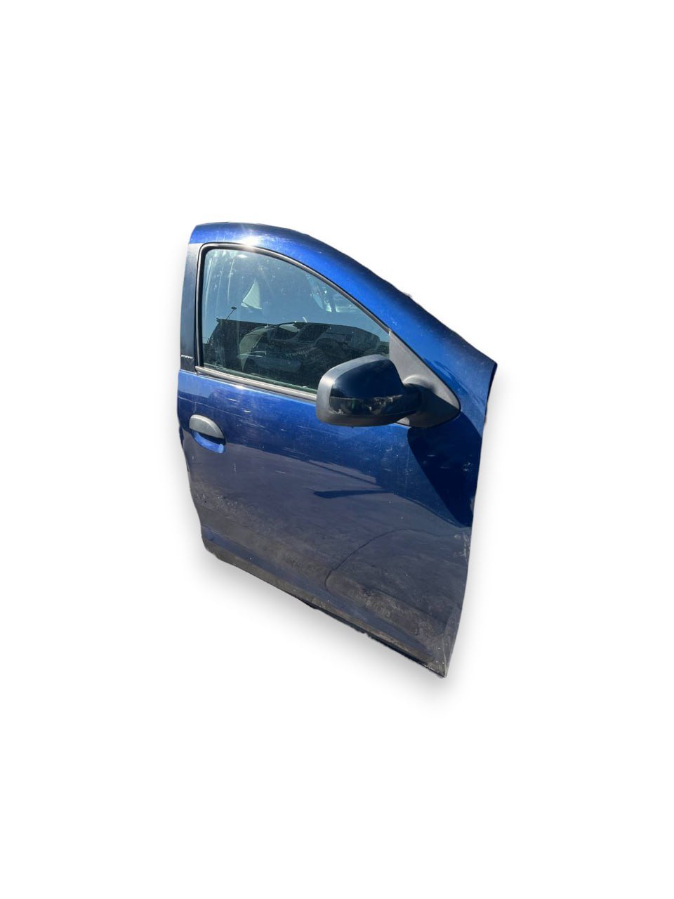 Porta anteriore destra Blu Dacia Sandero Stepway (2012 - 2020) RQH BLEU IRON Sportello / Portiera - F&P CRASH SRLS - Ricambi Usati