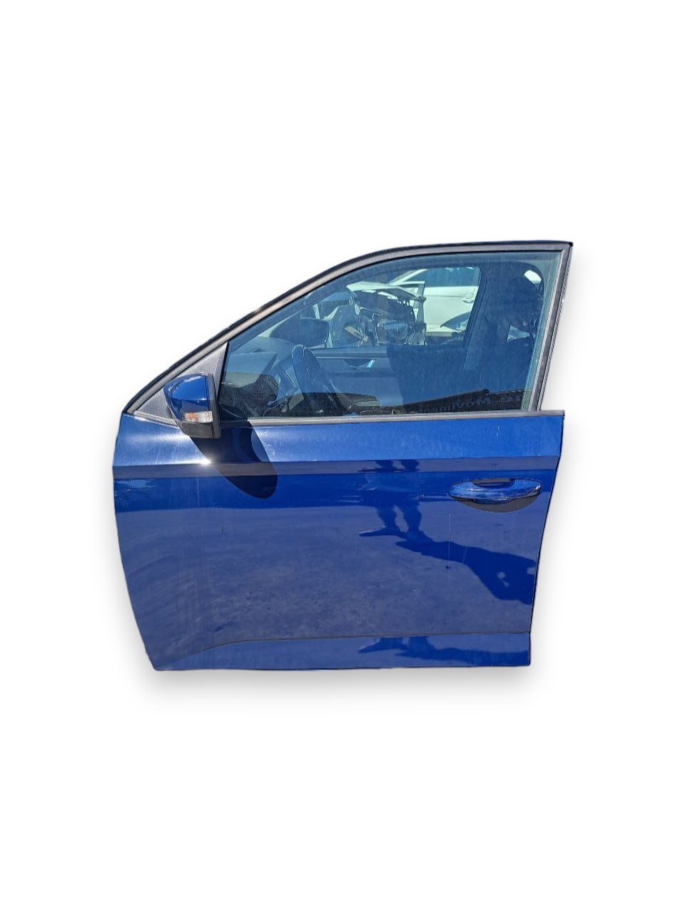 Porta anteriore destra blu Skoda Fabia (2014 - 2021) Sportello / Portiera - F&amp;P CRASH SRLS - Ricambi Usati