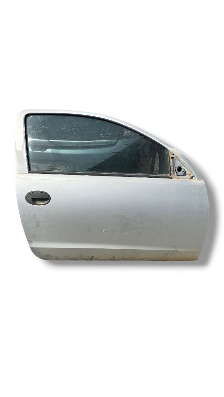 PORTA ANTERIORE DESTRA OPEL CORSA C (2000 - 2006) GRIGIA - F&amp;P CRASH SRLS - Ricambi Usati