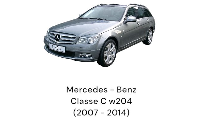 Porta / Portiera / Sportello posteriore destro Mercedes - Benz Classe C W204 (2007 - 2014) - F&P CRASH SRLS - Ricambi Usati