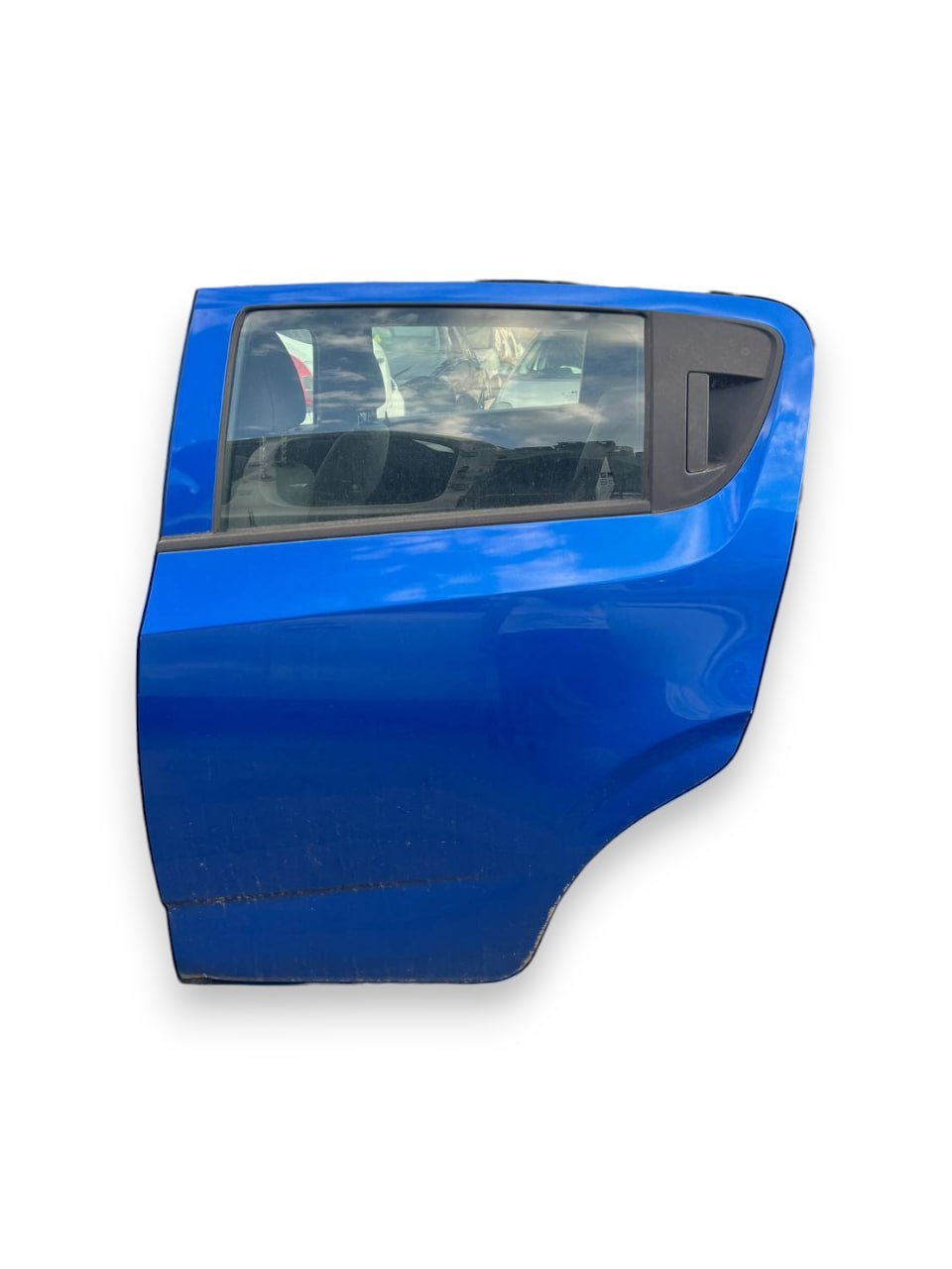 Porta posteriore sinistra blu elettrico Chevrolet Aveo (2011 - 2020) / portiera / sportello - F&amp;P CRASH SRLS - Ricambi Usati