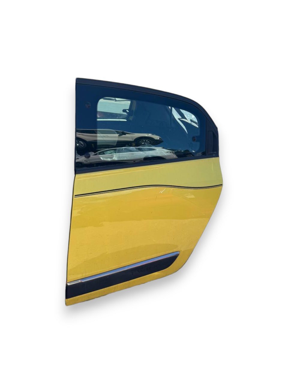 Porta posteriore Sinistra Renault Twingo ( 2016 ) Jaune Eclair - F&P CRASH SRLS - Ricambi Usati