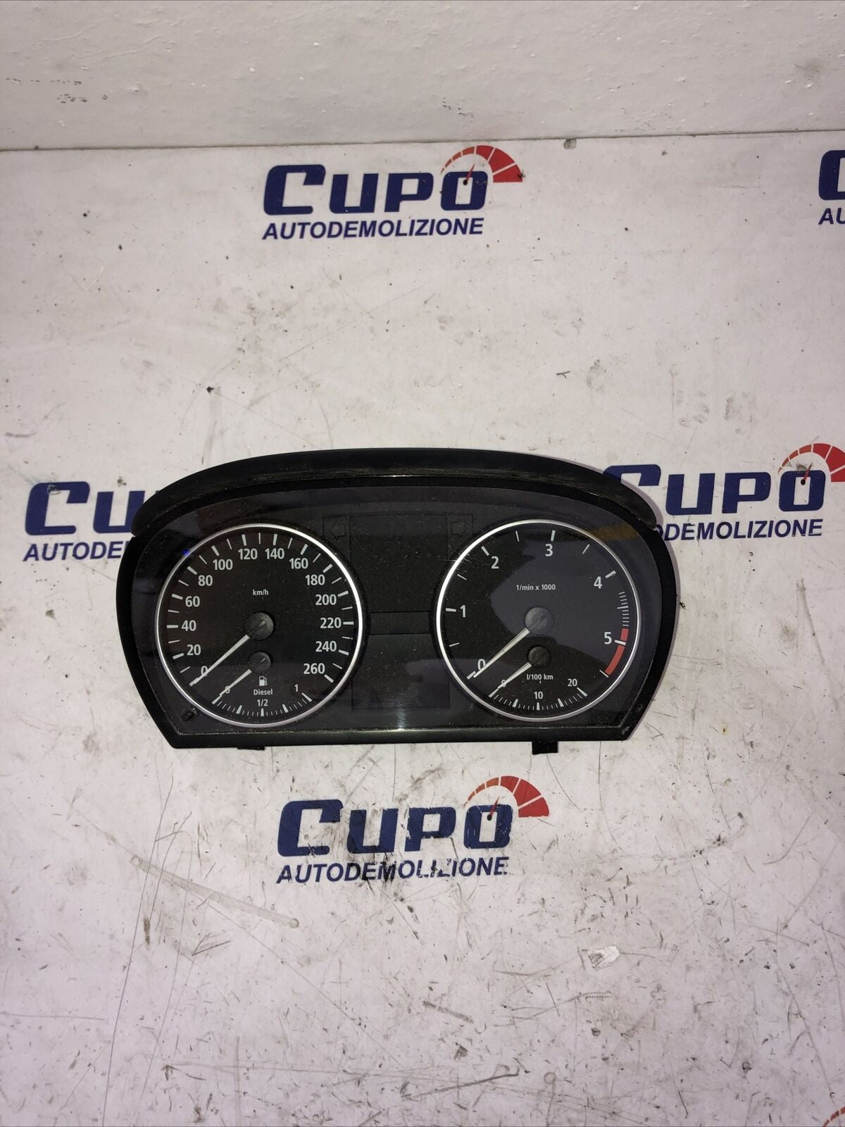Quadro Strumenti Conta Chilometri Bmw 320d E90/e91 2007 1025350 - 48 - F&amp;P CRASH SRLS - Ricambi Usati