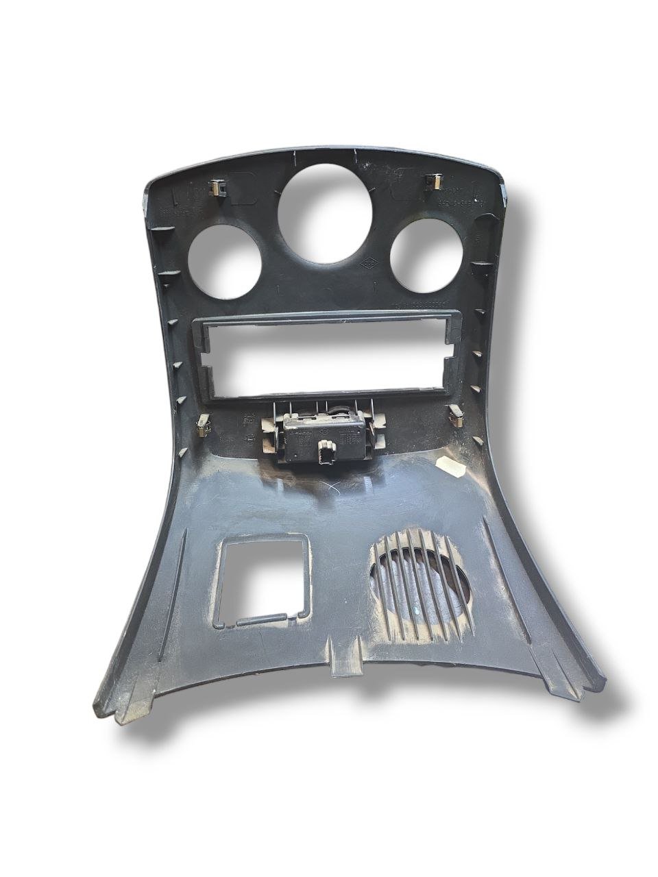 Rivestimento / Modanatura Console + Pulsante Di Emergenza + Pulsante Apertura / Chiusura Porte Renault Clio III ( 2005 - 2013 ) Cod : 6246S9479 - F&P CRASH SRLS - Ricambi Usati