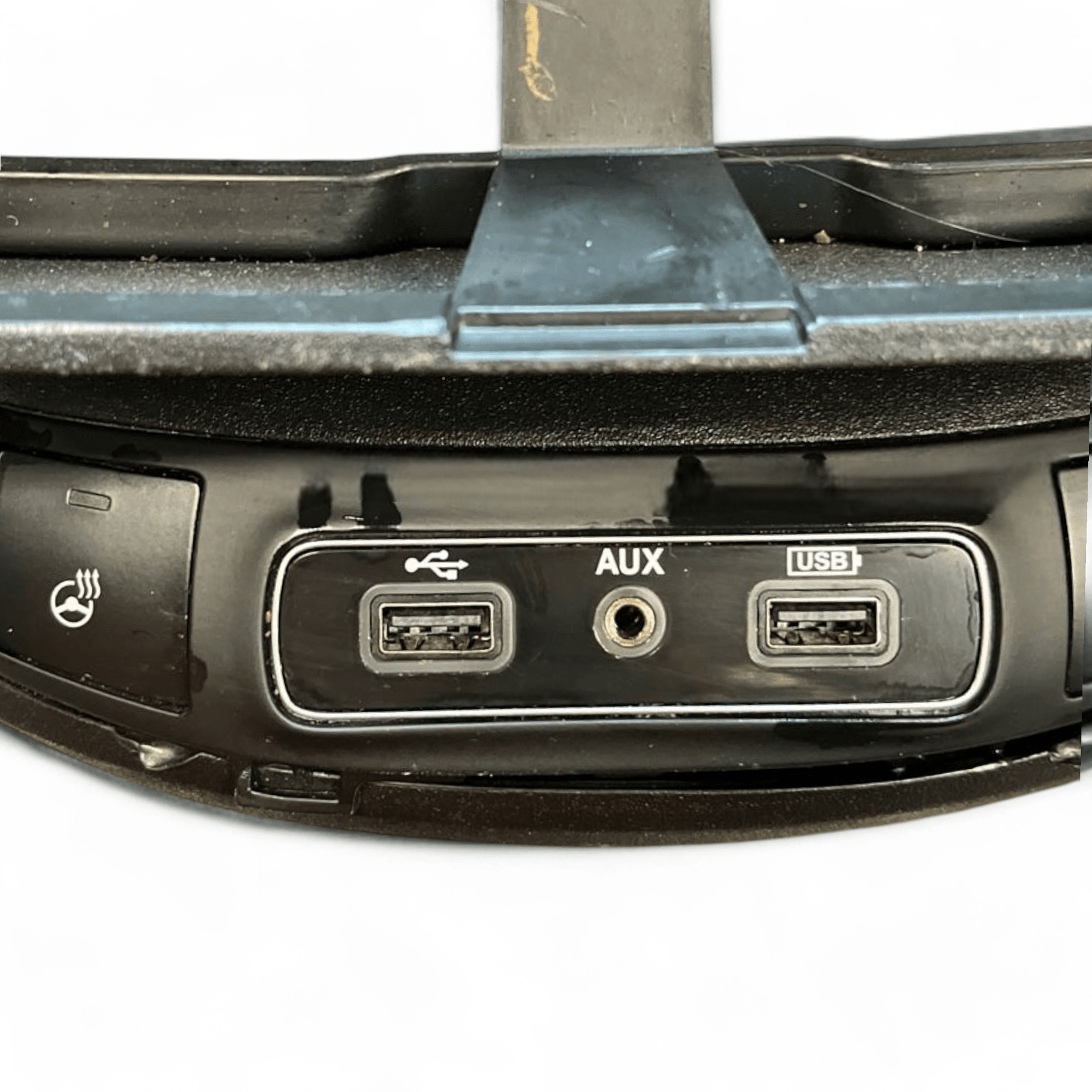 Rivestimento / modanatura cruscotto centrale Fiat 500X (2014 - >) cod.51974695 con prese USB e AUX - F&P CRASH SRLS - Ricambi Usati