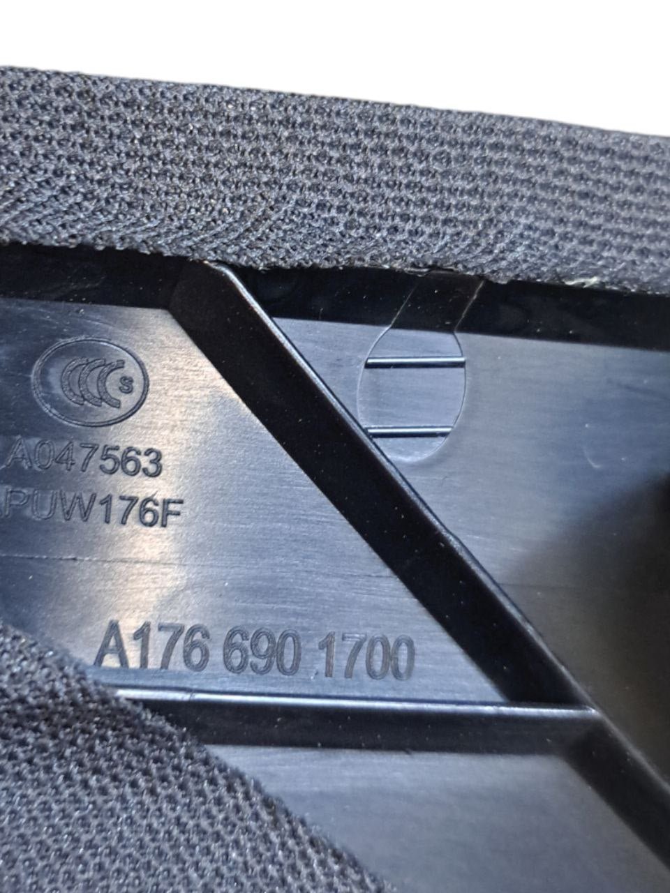 Rivestimento Montante Sinistro (sx) Mercedes - Benz Classe A w176 ( 2012 - 2018 ) COD:A1766901700 - F&P CRASH SRLS - Ricambi Usati