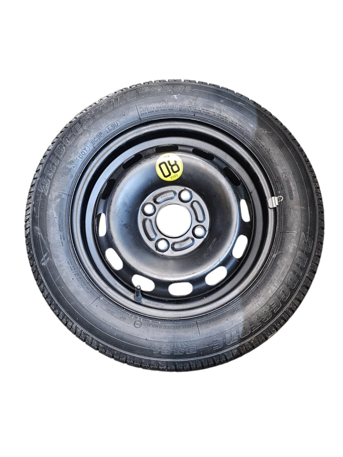 Ruota / Ruotino Di Scorta Ford Fiesta V (2002 - 2008) 175/65 R14 - F&amp;P CRASH SRLS - Ricambi Usati