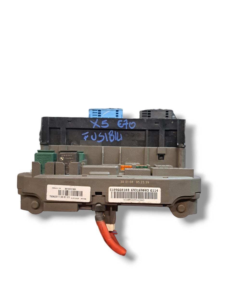 Scatola Fusibili Centralina Portafusibili Bmw X5 E70 3.0 diesel (2006 - 2013) COD:693169003 - F&P CRASH SRLS - Ricambi Usati