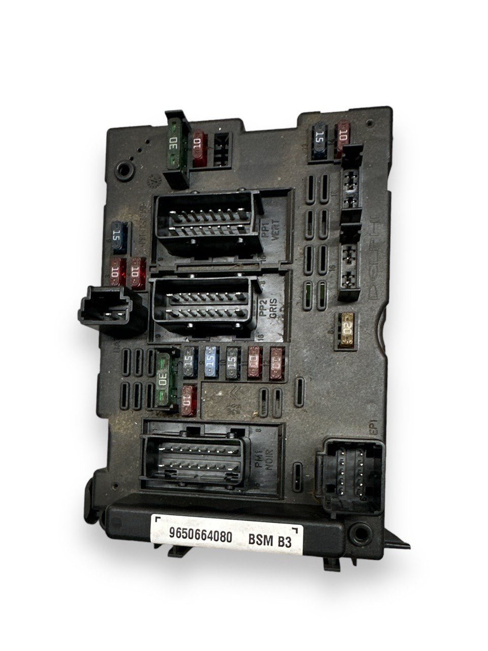 Scatola Fusibili Centralina Portafusibili Peugeot 206 1.6 diesel (2005) COD:9650664080 - F&P CRASH SRLS - Ricambi Usati