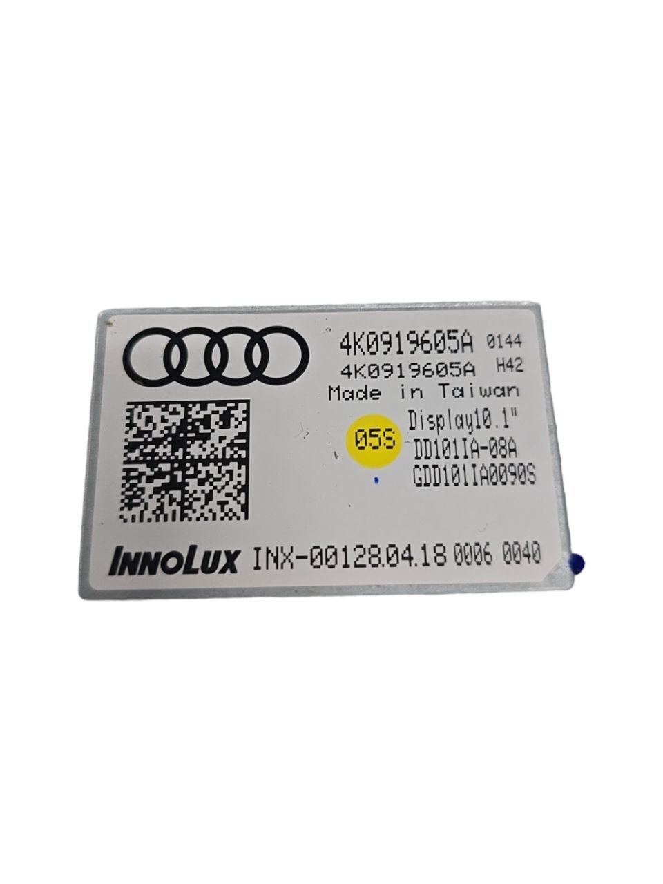 Schermo / Display Multifunzione Touch Screen Audi A7 C8 ( 2017 > ) Cod : 4K0919605A - F&P CRASH SRLS - Ricambi Usati