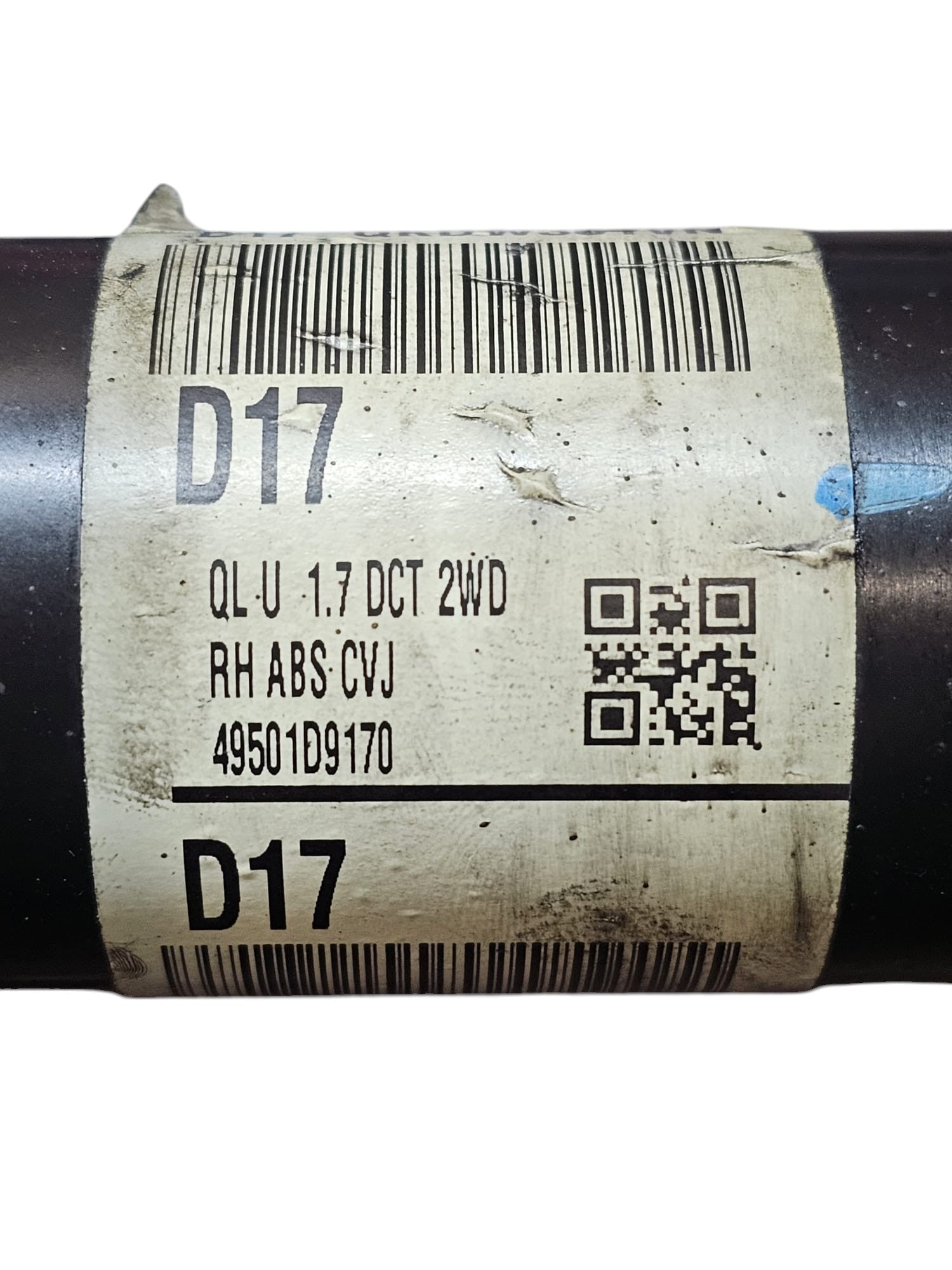 Semiasse Anteriore Destro Hyundai Tucson TL 1.7 Diesel Cod:49501D9170 (2015 - 2020) Cambio Automatico - F&P CRASH SRLS - Ricambi Usati