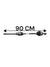 Semiasse Anteriore Destro Opel Corsa F 1.2 Benzina Cod:9825392880 (2019 - >) Cambio Automatico - F&P CRASH SRLS - Ricambi Usati