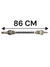 Semiasse Posteriore Alfa Romeo Giulia Q2 2.2 Diesel Cod:505498510 (2016 - >) Cambio Automatico - F&P CRASH SRLS - Ricambi Usati