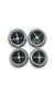 Set 4 Bocchette Aria Cruscotto Centrale Mercedes Benz Classe A (W176) cod.A1768300754 (2012 > 2018) - F&P CRASH SRLS - Ricambi Usati