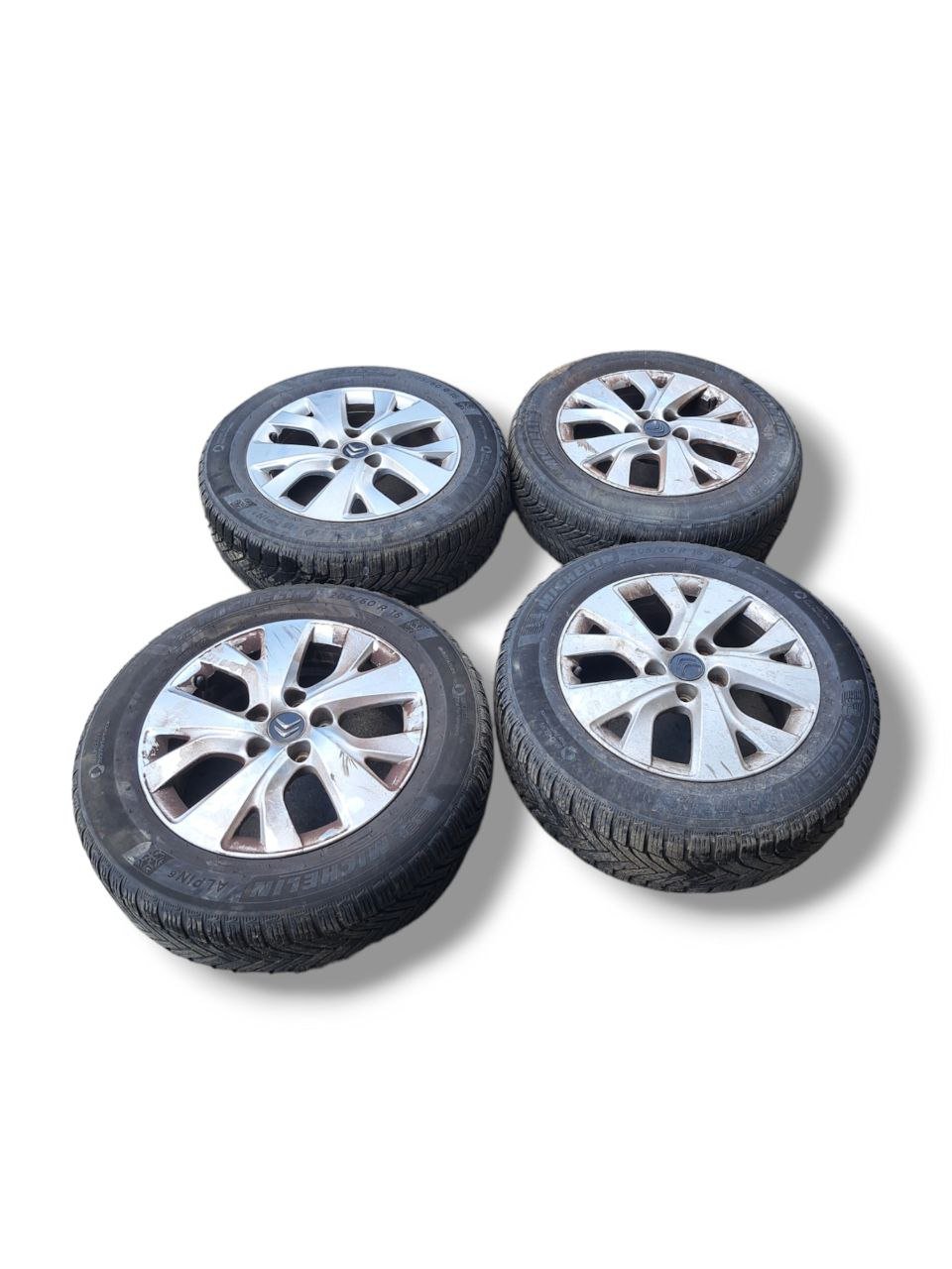 Set 4 Cerchi In Lega Citroen C4 Picasso (2013 - 2022) 205/60 R16 - F&amp;P CRASH SRLS - Ricambi Usati