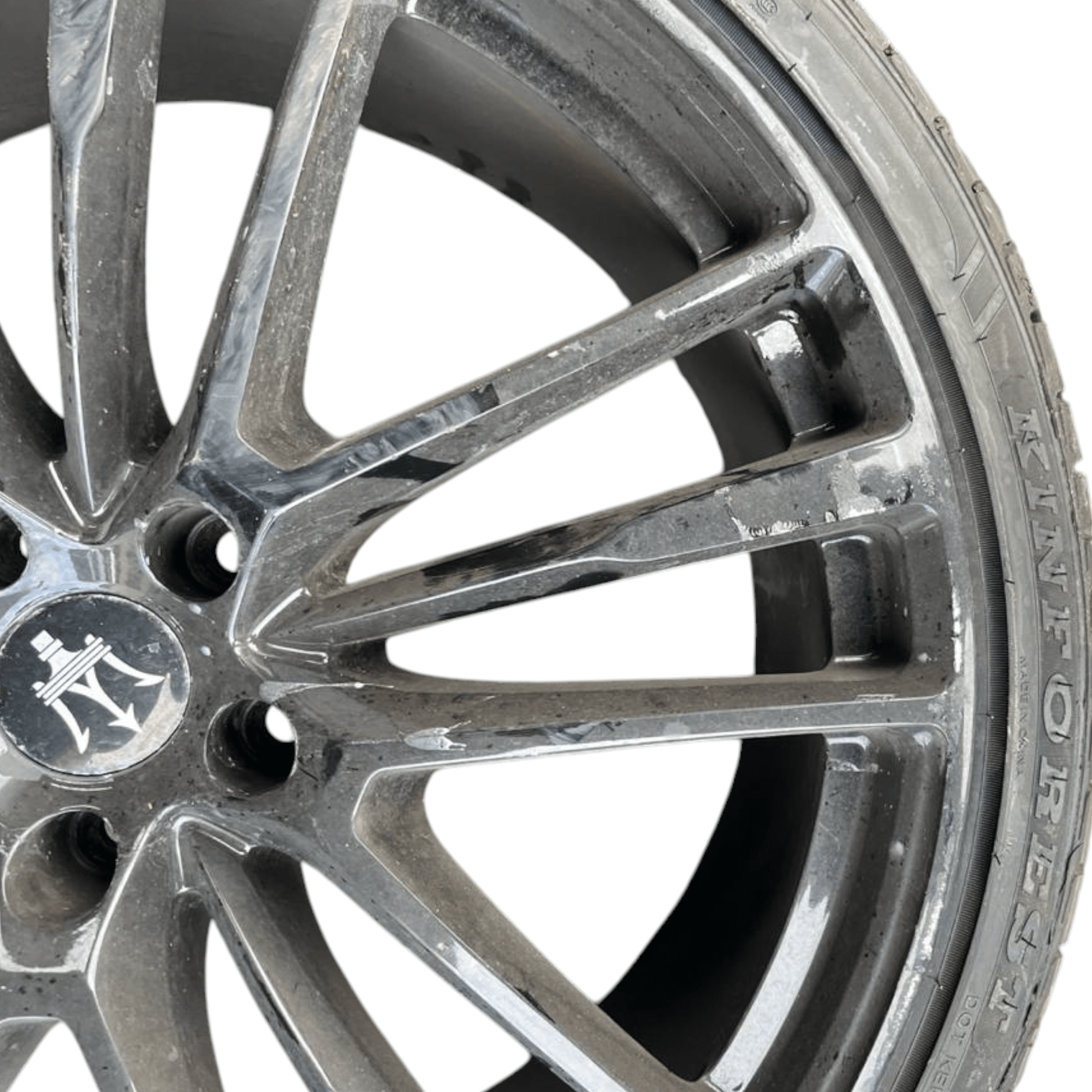 Set 4 cerchi in lega Maserati levante (2018 - >) 295 / 30ZR22 - 235 / 30R22 - F&P CRASH SRLS - Ricambi Usati