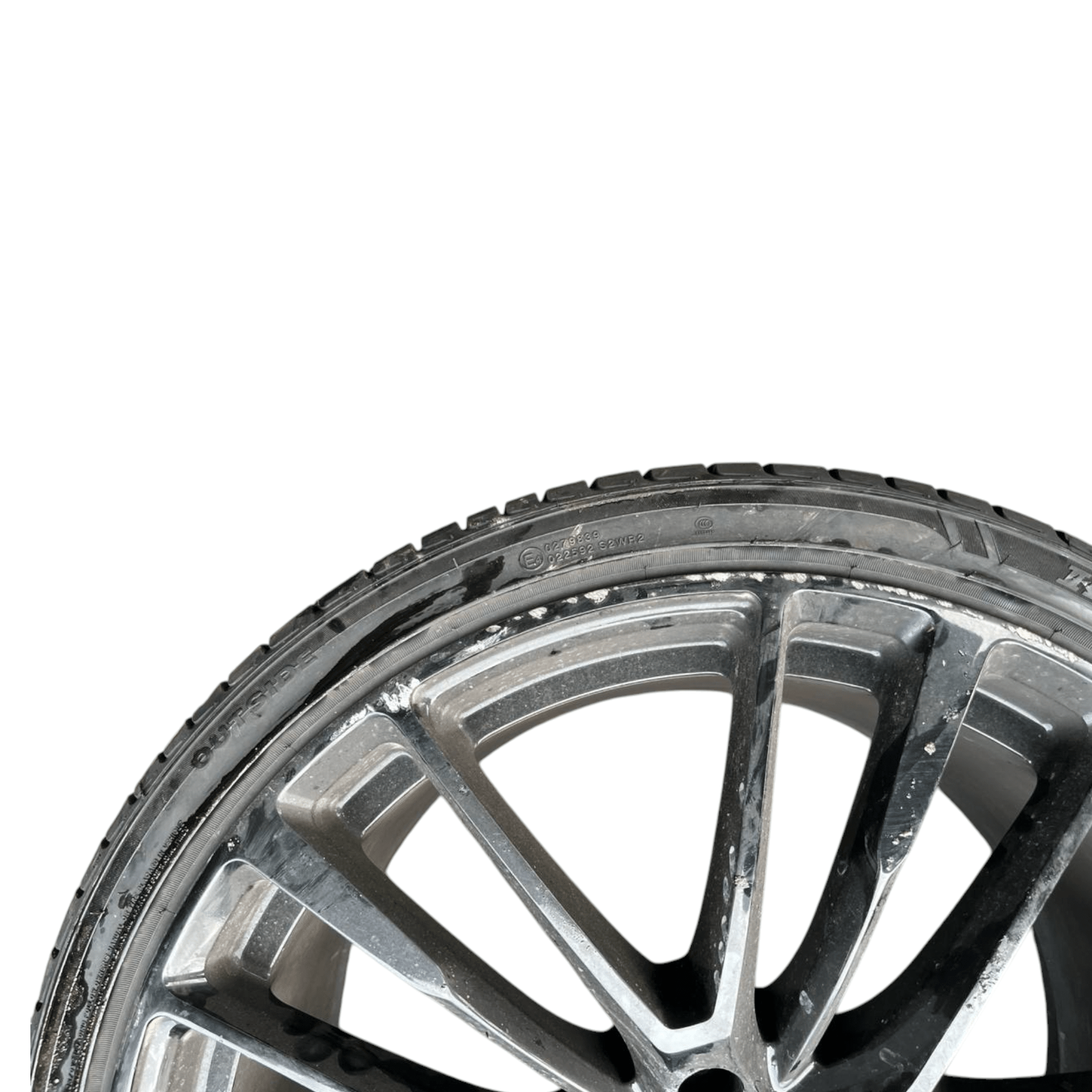 Set 4 cerchi in lega Maserati levante (2018 - >) 295 / 30ZR22 - 235 / 30R22 - F&P CRASH SRLS - Ricambi Usati