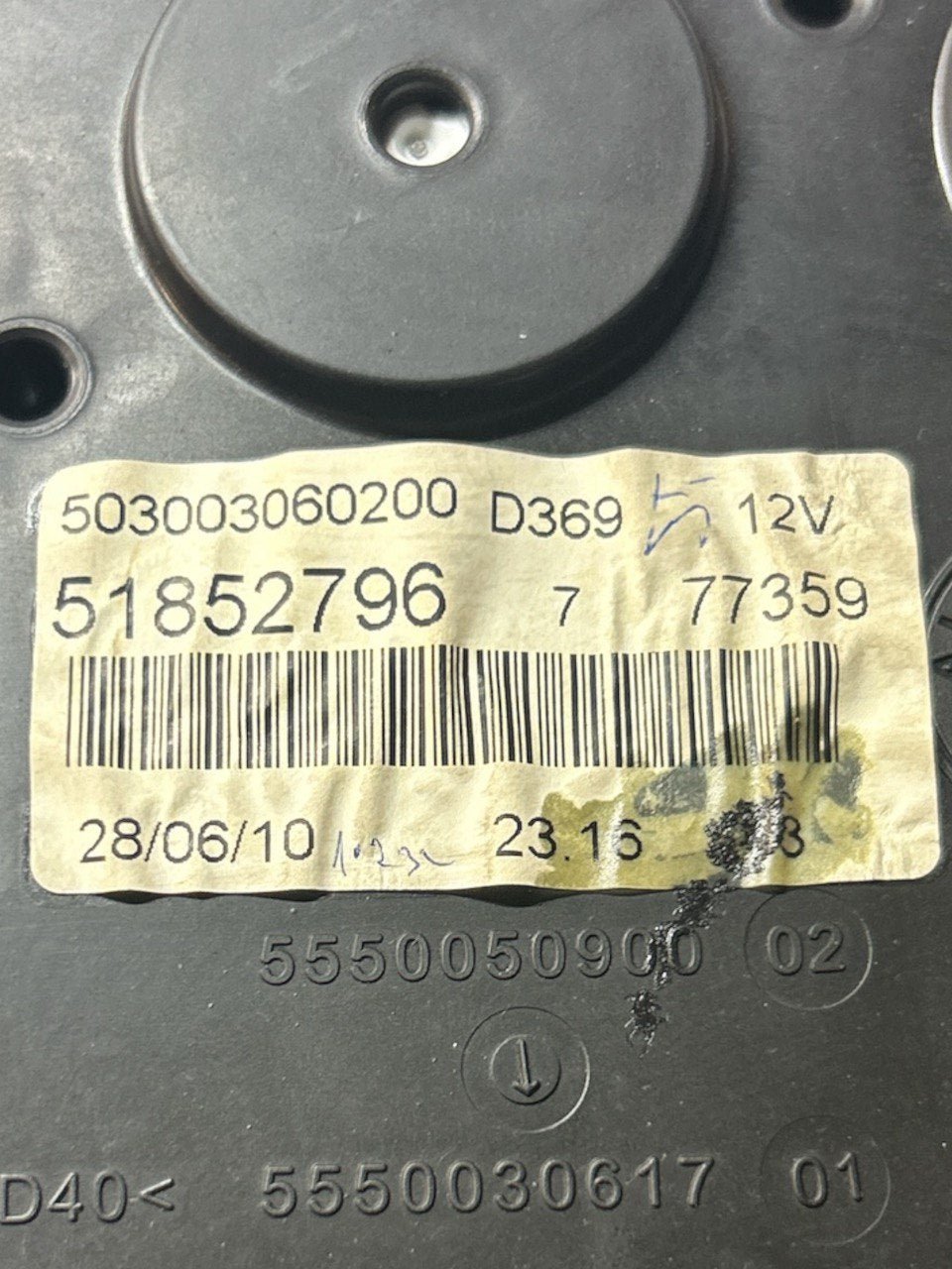 Tachimetro / Contachilometri Fiat Punto EVO 1.4 Benzina (2012 > 2018) cod.51852796 - F&P CRASH SRLS - Ricambi Usati