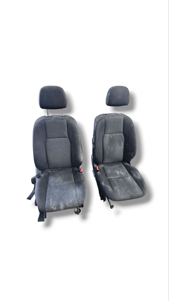 Tappezzeria / Sedili Interni Stoffa Neri Elettrici Mercedes - Benz Classe C w204 ( 2007 - 2014 ) - F&amp;P CRASH SRLS - Ricambi Usati