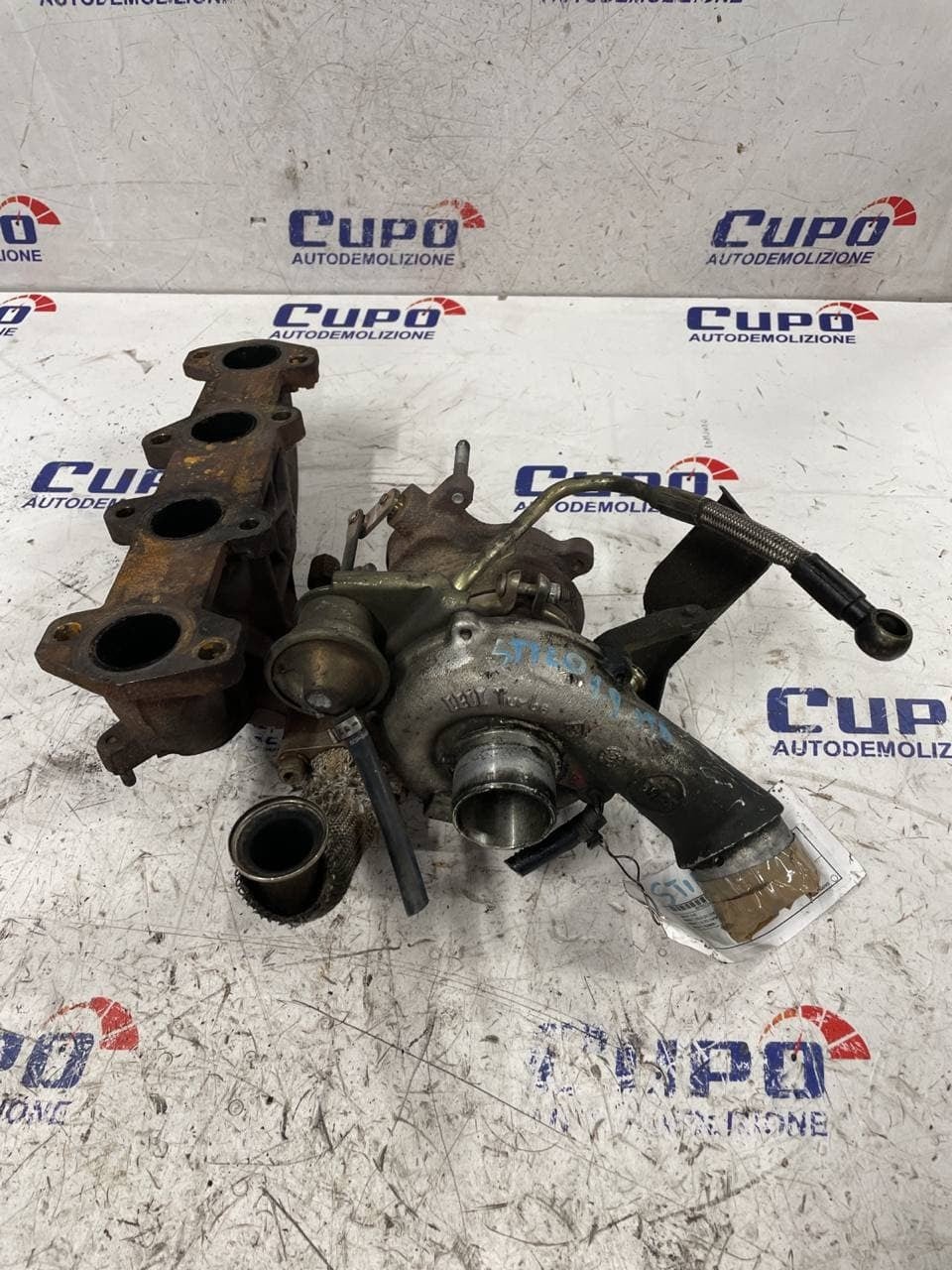 Turbo / Turbina / Turbocompressore Fiat stilo 1.9 JTD 55181245 - F&P CRASH SRLS - Ricambi Usati