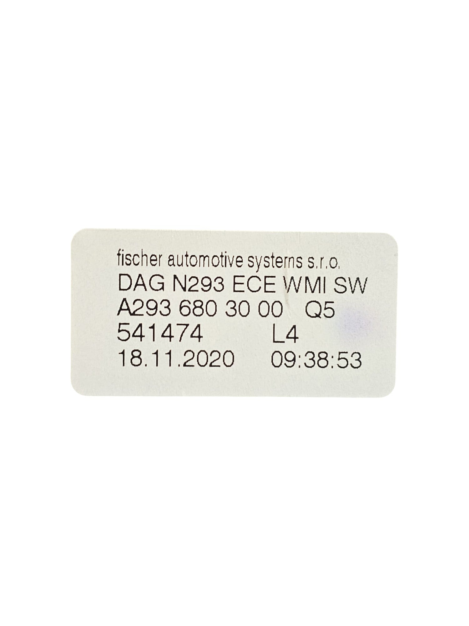 Vano Portaoggetti Console Centrale Mercedes EQC Cod:A2936803000 (2019 - 2023) - F&P CRASH SRLS - Ricambi Usati