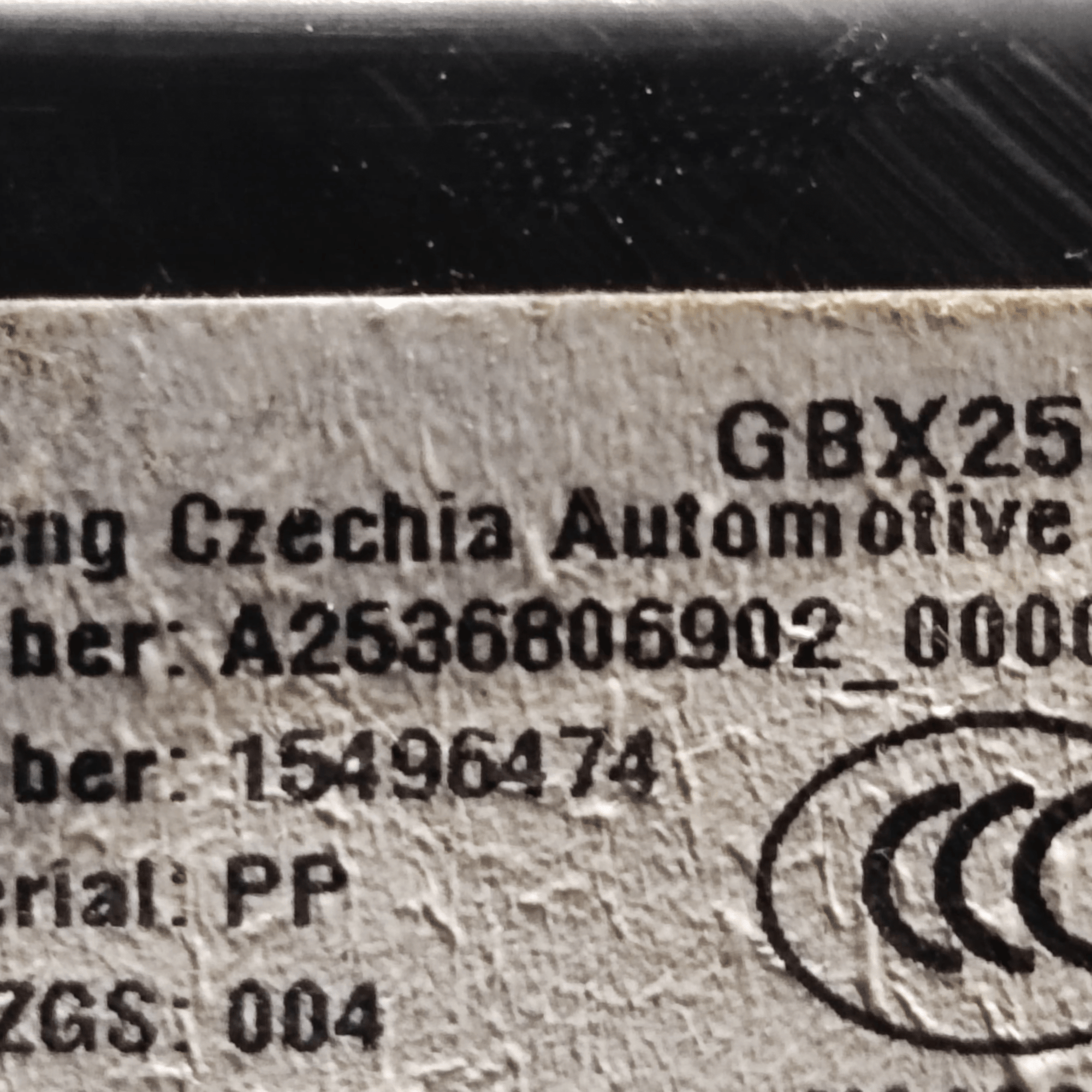 Vano Portaoggetti Mercedes GLC X253 COD: A2536806902 (2015 - 2022) - F&P CRASH SRLS - Ricambi Usati