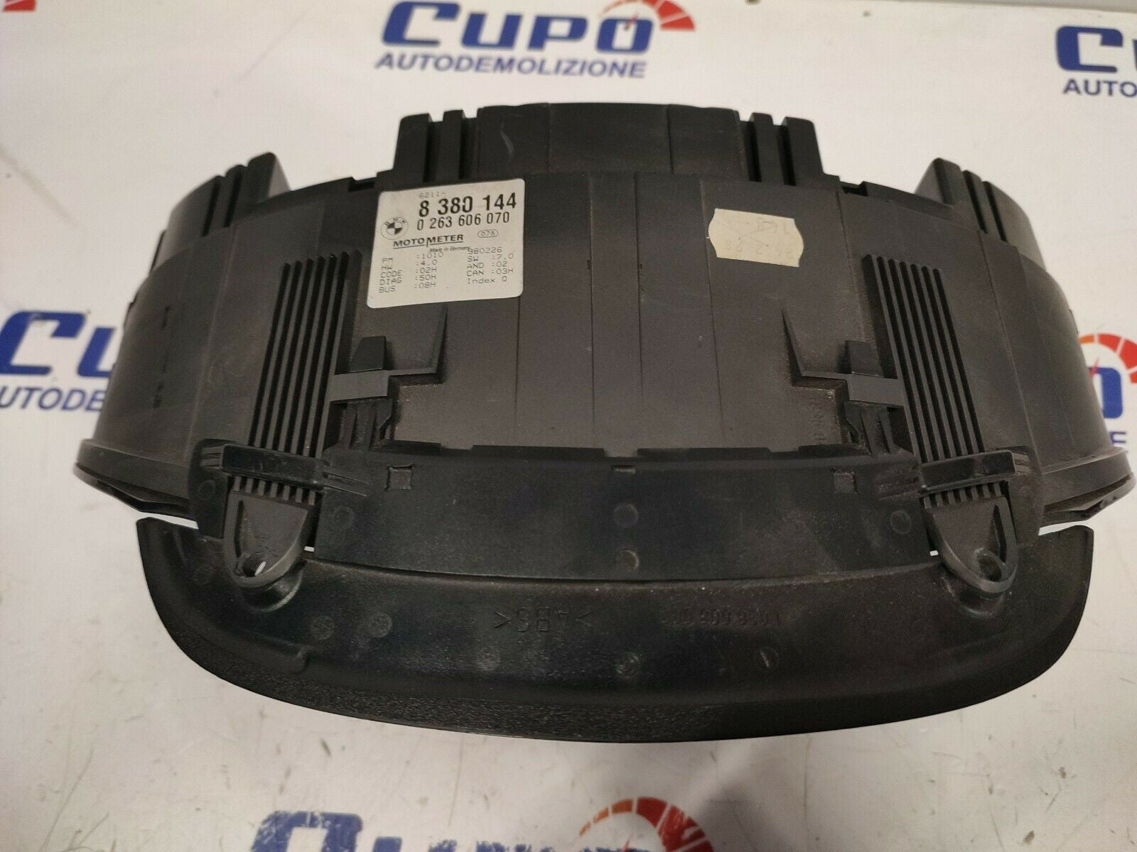 Veglia Quadro Strumenti Benzina Bmw 320 8380144/0 263 606 070 - F&P CRASH SRLS - Ricambi Usati