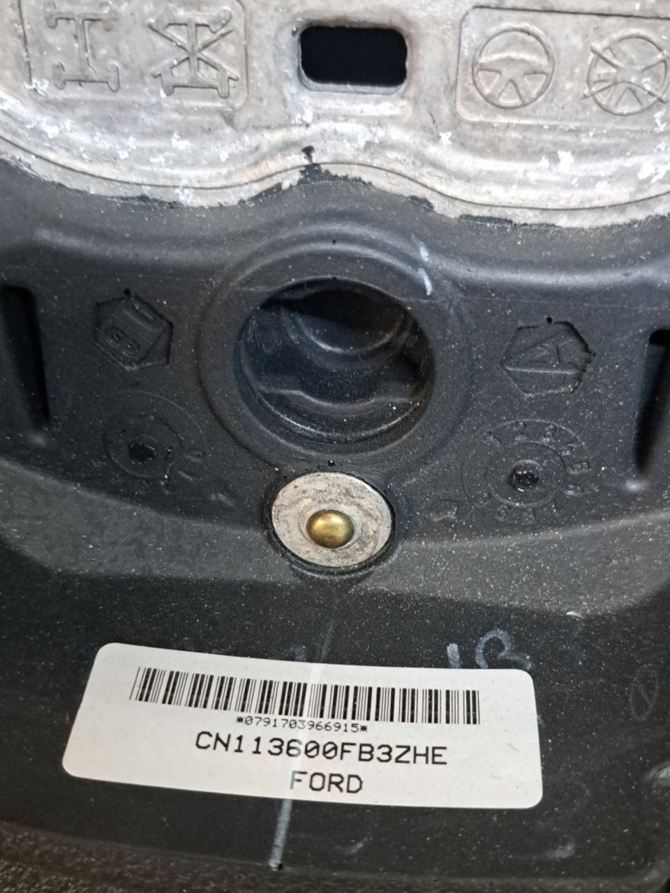 Volante / Sterzo + Comandi al Volante Ford Ecosport (2015>) COD:CN113600FB3ZHE - F&P CRASH SRLS - Ricambi Usati
