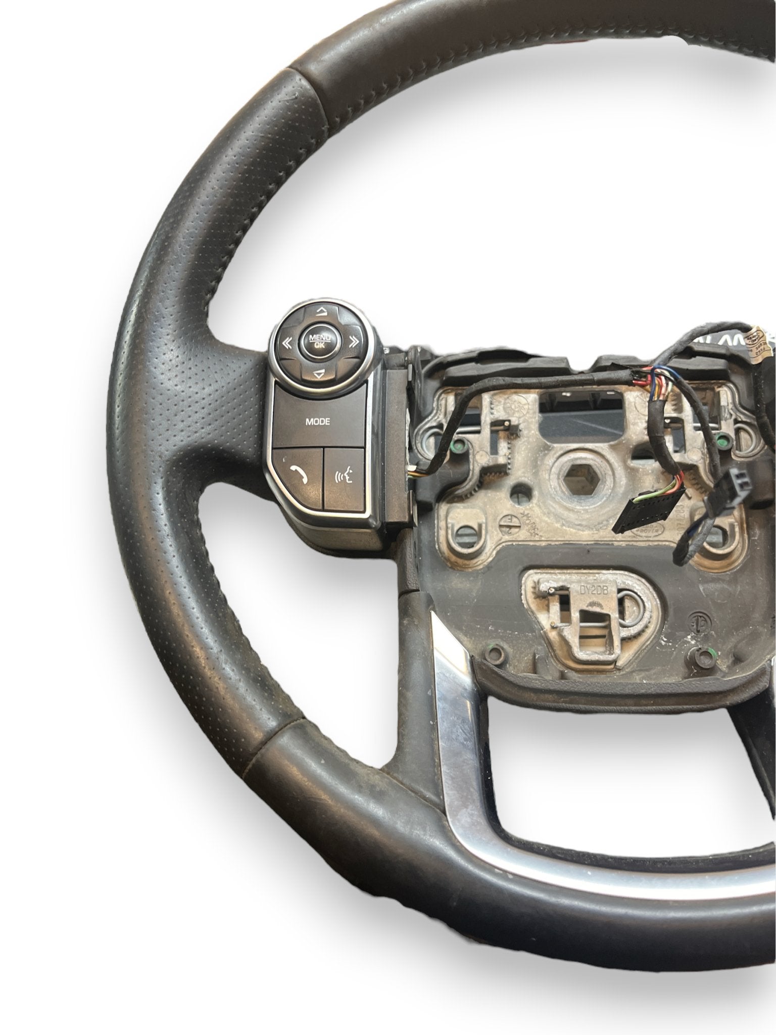 Volante Sterzo Con Comandi Land Rover Range Rover Sport ( L494 - 2018 ) cod : GK62 - 3F363 - AC8PVJ - F&P CRASH SRLS - Ricambi Usati