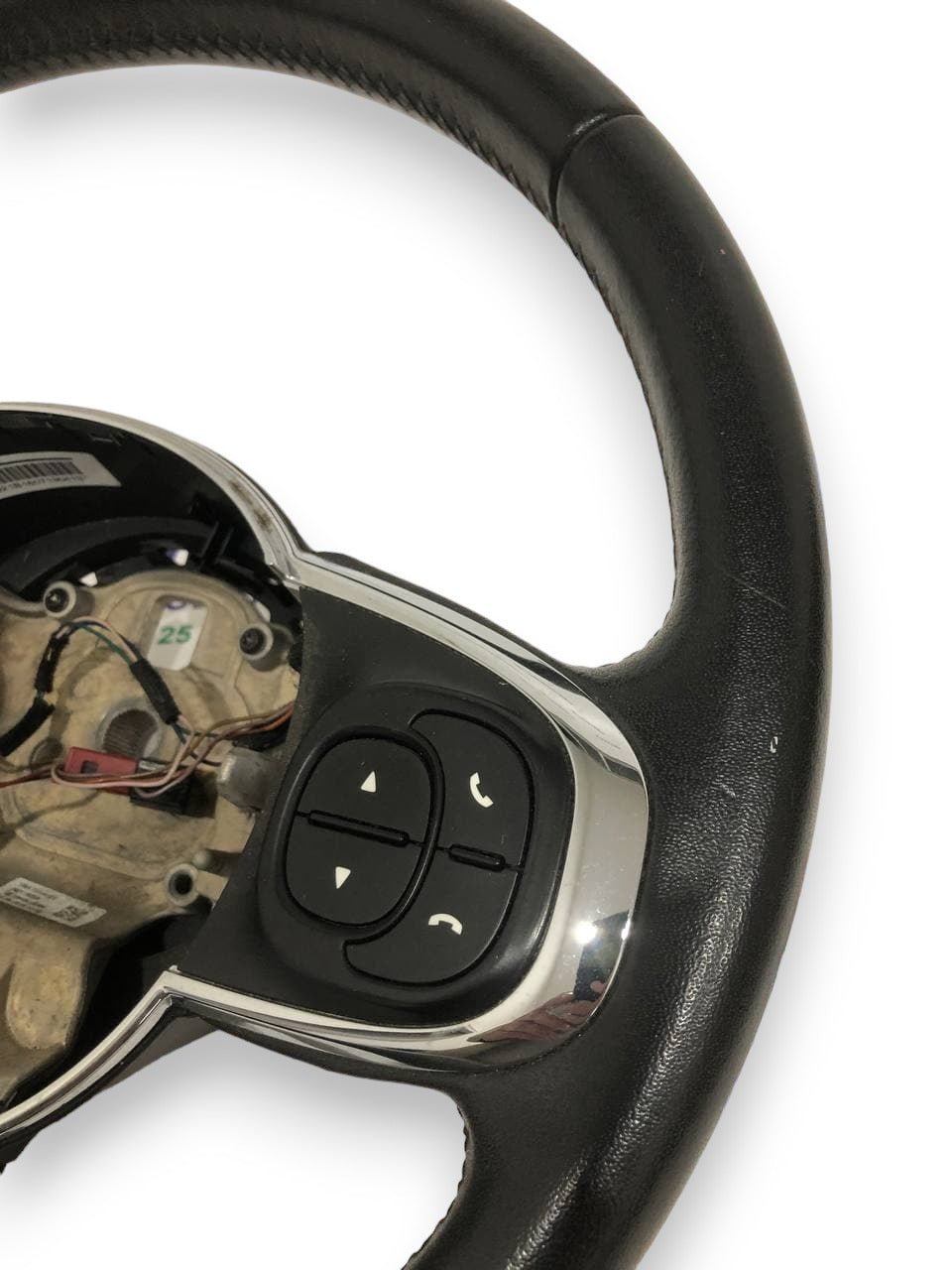 Volante Sterzo In Pelle Con Comandi Fiat 500 ( 2018 ) cod : 735633726 - F&P CRASH SRLS - Ricambi Usati